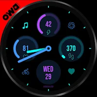 Analog Ripple Watch Face 019