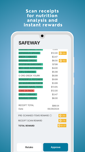 Nucona: Get Paid to Eat Better Screenshot 2