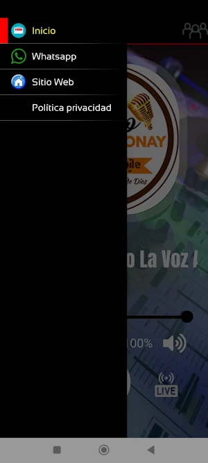 RADIO LA VOZ ADONAY Screenshot 0