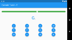 Carnatic Tuner Screenshot 2