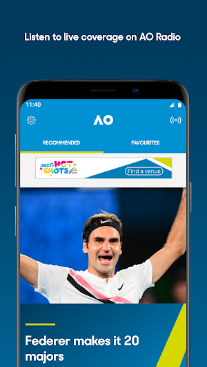Australian Open Tennis 2020 Screenshot 1