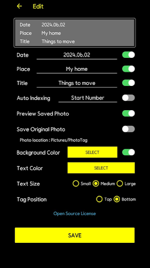 Photo Tag Screenshot 2