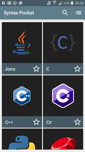 Syntax Pocket Screenshot 0
