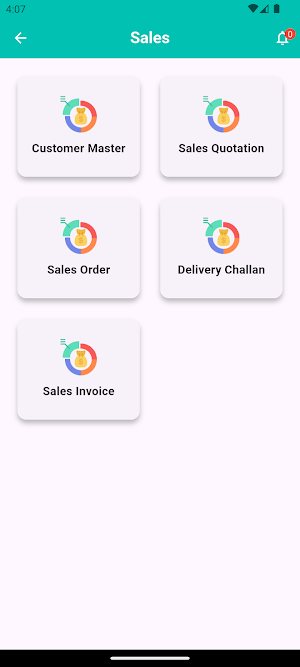 Compreo Flutter ERP Screenshot 3