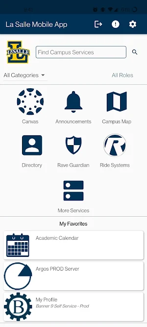 La Salle University Screenshot 0