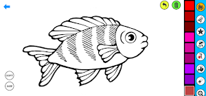 Ikan Empang Coloring Screenshot 0