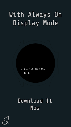 Simple Code Watch Face Screenshot 3