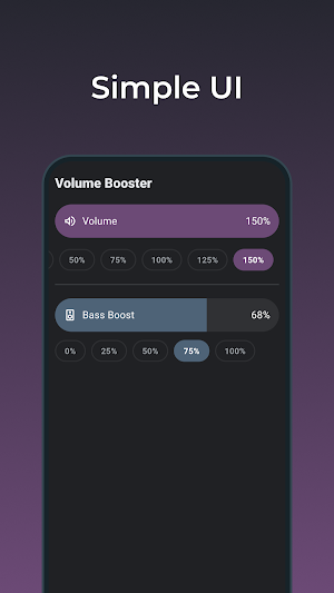 Volume Booster Material Screenshot 0