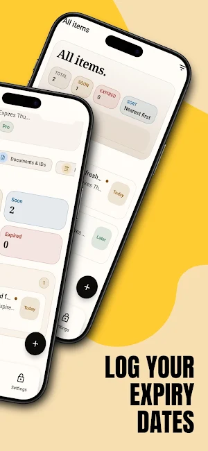 Deadlinr — Expiry Date Tracker Screenshot 1