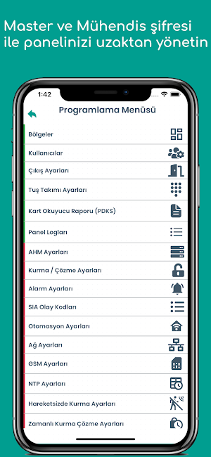 Alarm Panelim Pro Screenshot 1