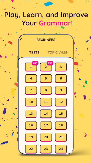 English Grammar Practice Screenshot 1