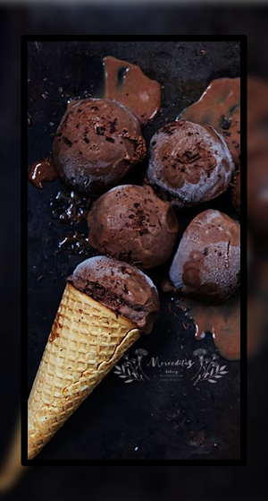 Chocolate Ice Cream Wallpaper Screenshot 0