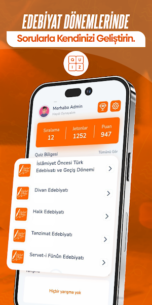 Edebiyat Dünyası - Yazar&Eser Screenshot 1