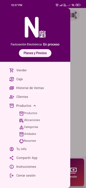 Nahla Facturación Electrónica Screenshot 0