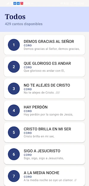 Himnario Tab. Adoracion a Dios Screenshot 1
