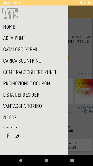Area12 Shopping Center Torino Screenshot 1