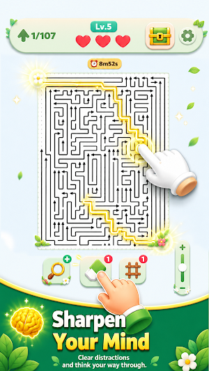 Tap Arrow Maze: Escape Route Screenshot 0