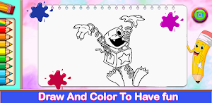 Boxy Boo Play Time Coloring Screenshot 0