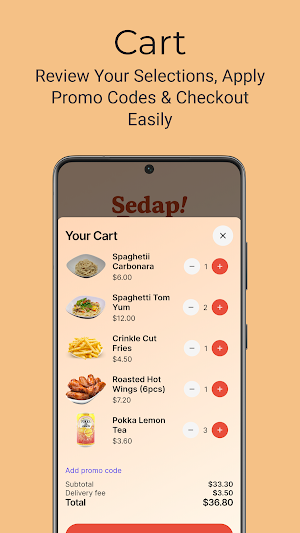 Sedap Pasta Screenshot 2