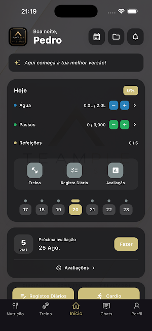 TEAMPLE FITNESS Screenshot 0