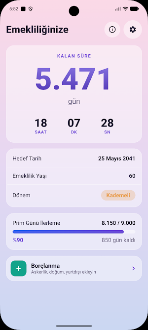 Turkey Retirement Calculator Screenshot 0
