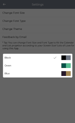 Calendar Notes - Multiple Note Screenshot 3