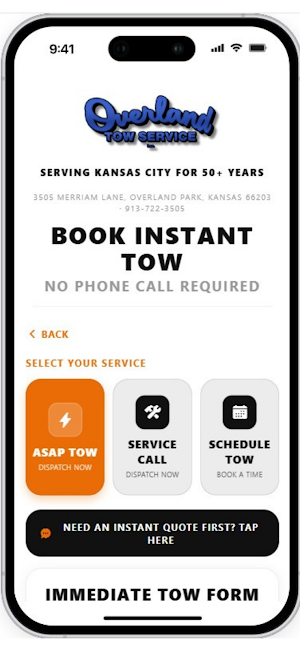 Overland Tow Service Screenshot 1