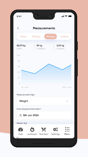 WPM Fitness Screenshot 2