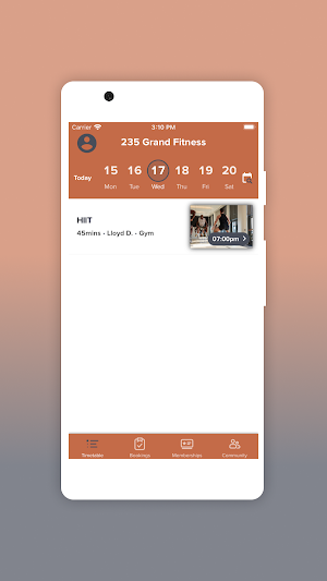 235 Grand Fitness Screenshot 1