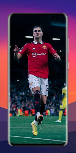 Diogo Dalot 4K Wallpaper Screenshot 2