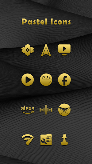 Pastel Yellow Icons Screenshot 3