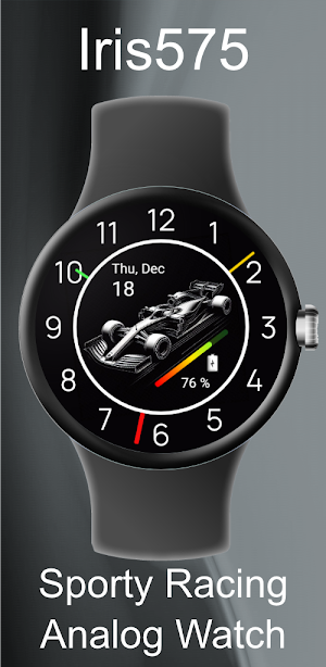 Iris575 Sporty Analog Watch Screenshot 0