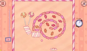 brick breaker with sweets Screenshot 0