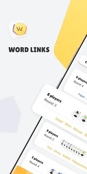 Word Links - Team Word Game Screenshot 0