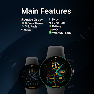 Geometric Pulse Watch Face Screenshot 1