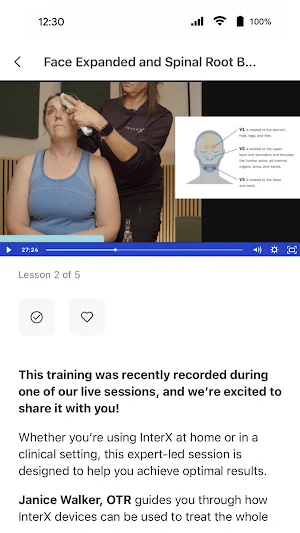 InterX Therapy Screenshot 2