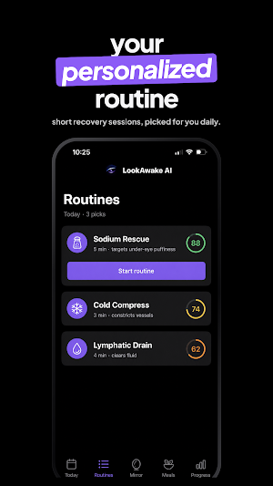 LookAwake AI: Depuff your eyes Screenshot 2
