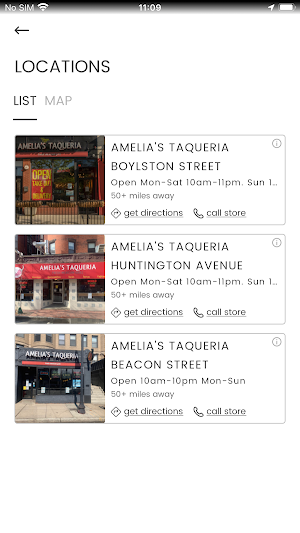 Amelia's Taqueria Screenshot 1