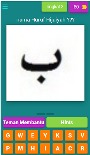 tebak nama huruf hijaiyah Screenshot 2