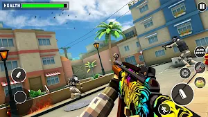 Hero Shooter Ops Gun Strike 3D Screenshot 1