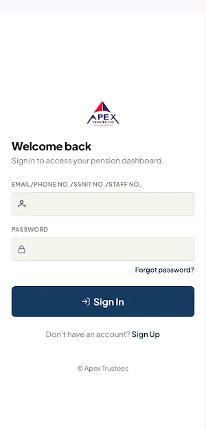 Apex Trustee Screenshot 2