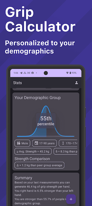 Grip Meter Screenshot 1