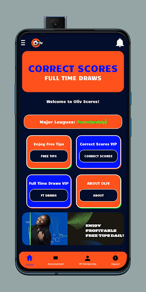 Oliv Scores Screenshot 0