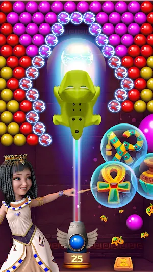 Bubble Ancient: Pyramid Pop Screenshot 2