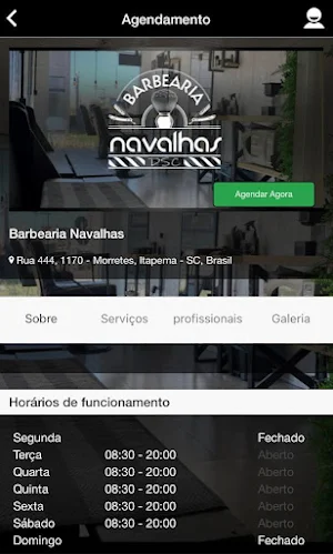 Barbearia Navalhas Screenshot 1