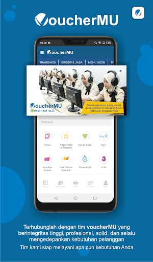 voucherMU : Aplikasi Pulsa Screenshot 1
