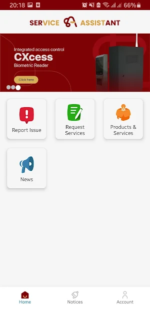 Service Assistant Screenshot 1