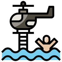 Man Rescue game from Sea