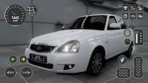 Drive Lada Priora Russian Car Screenshot 1