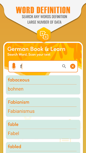Learn German Vocabulary & German Translator Screenshot 1